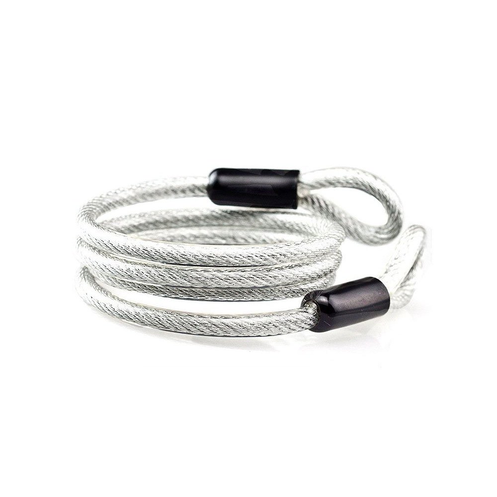 Aspen TSA Approved Locks 3 Digit Combination for Travel Suitcase with Steel Cable (Steel Cable)