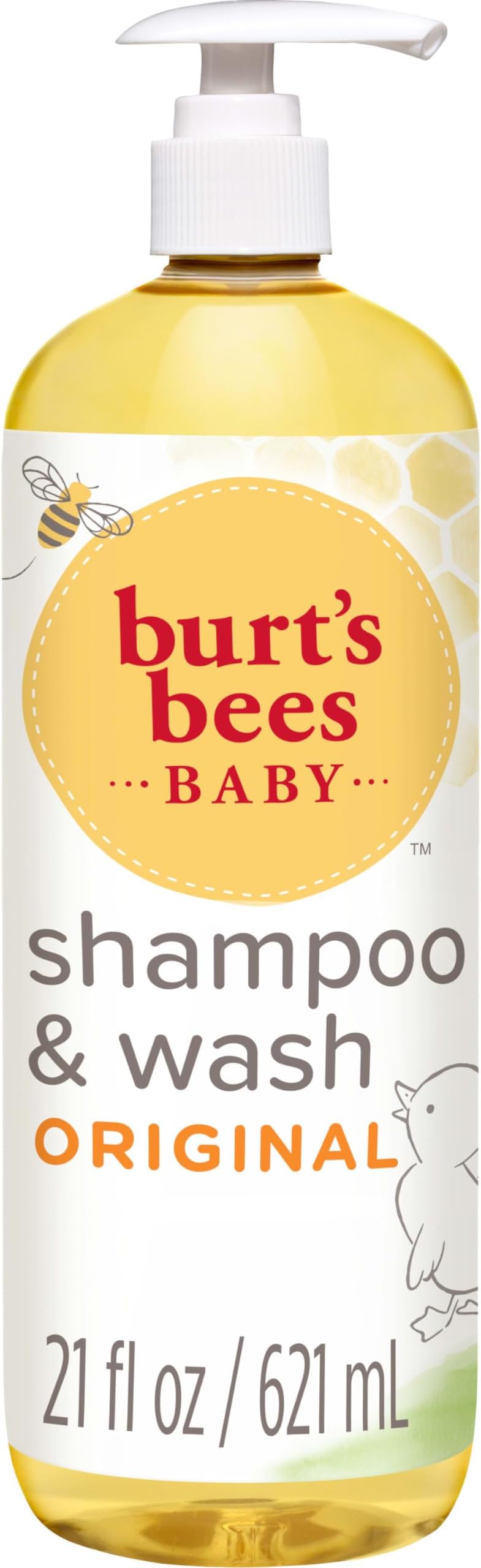 Burt's Bees Shampoo & Wash Original 21 oz Baby Body Hair Cleanser
