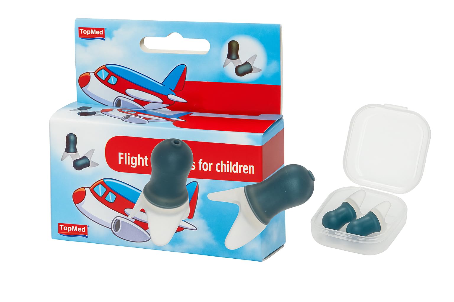 Flight Ear Plugs Pressure Relief Earplugs 1 Pair (Children)