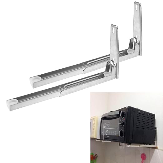 Fijaciones murales microondas soporte horno de microondas de acero ...