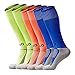 VANDIMI Little Boys/Girls Outfits Compression Long Sport Soccer Socks Pack (Kids/Youth Gifts)