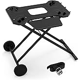 Stanbroil Portable Grill Cart for Weber Q Series Gas Grills, Upgrade Heavy-Duty Grill Stand for Weber Q1000, Q1200, Q1400, Q2
