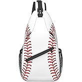 SURERUIM Custom Printed Sling Bag for Women Men Crossbody Shoulder Backpack Chest Bags Gym Travel Hiking Casual Daypack