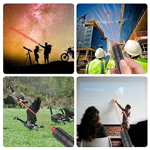 Rechargeable Red Laser Pointer High Power, Tactical Long Range Laser