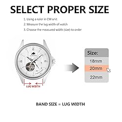 BISONSTRAP Nylon Watch Bands for Men, One-Piece