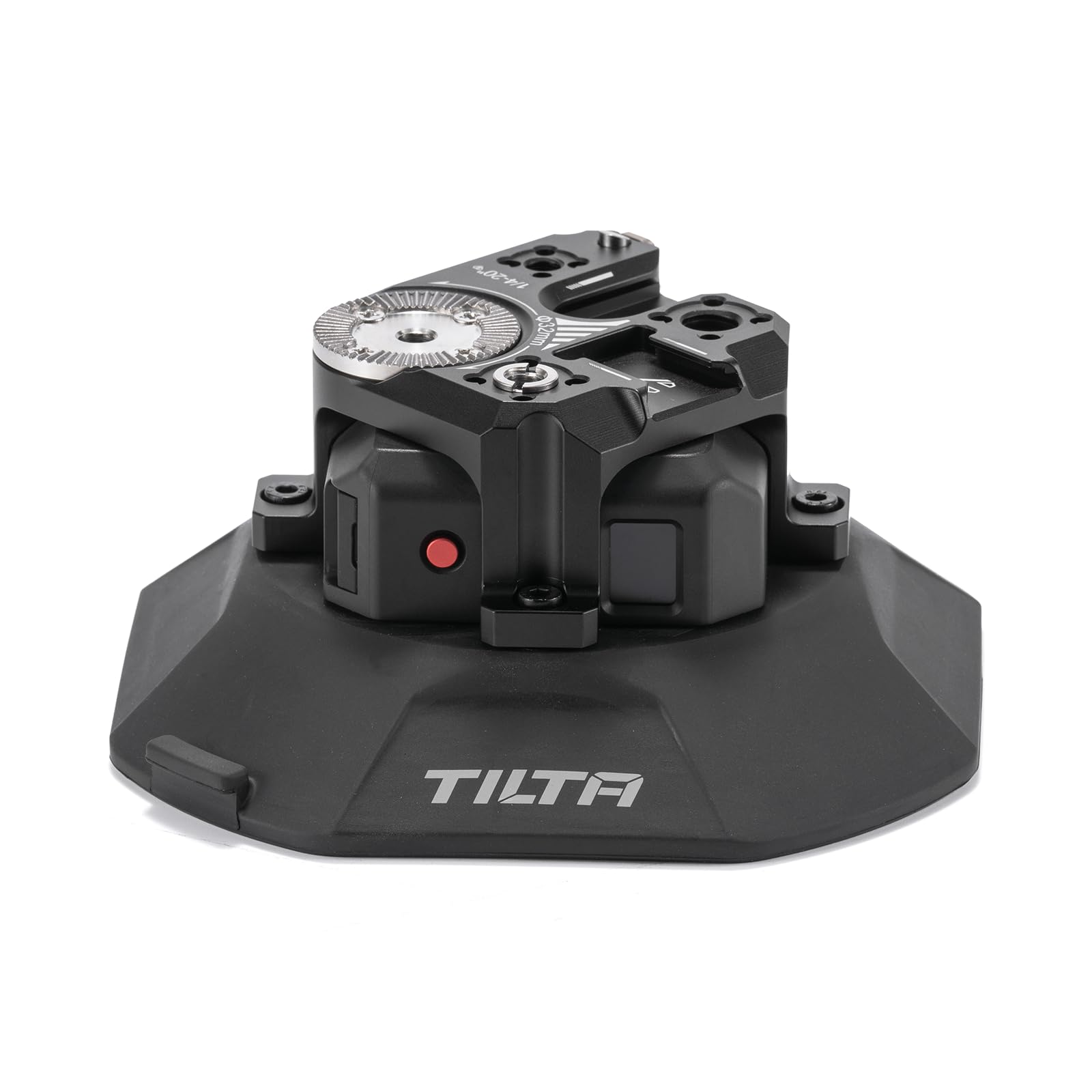 TILTA 4.5 inches Electronic Suction Cup with Multi-Functional Mounting Bracket, Camera Suction Mount for Camera/Action Camera/Phone Max 20 kg Vertical Load HDA-ESC-MMB-45