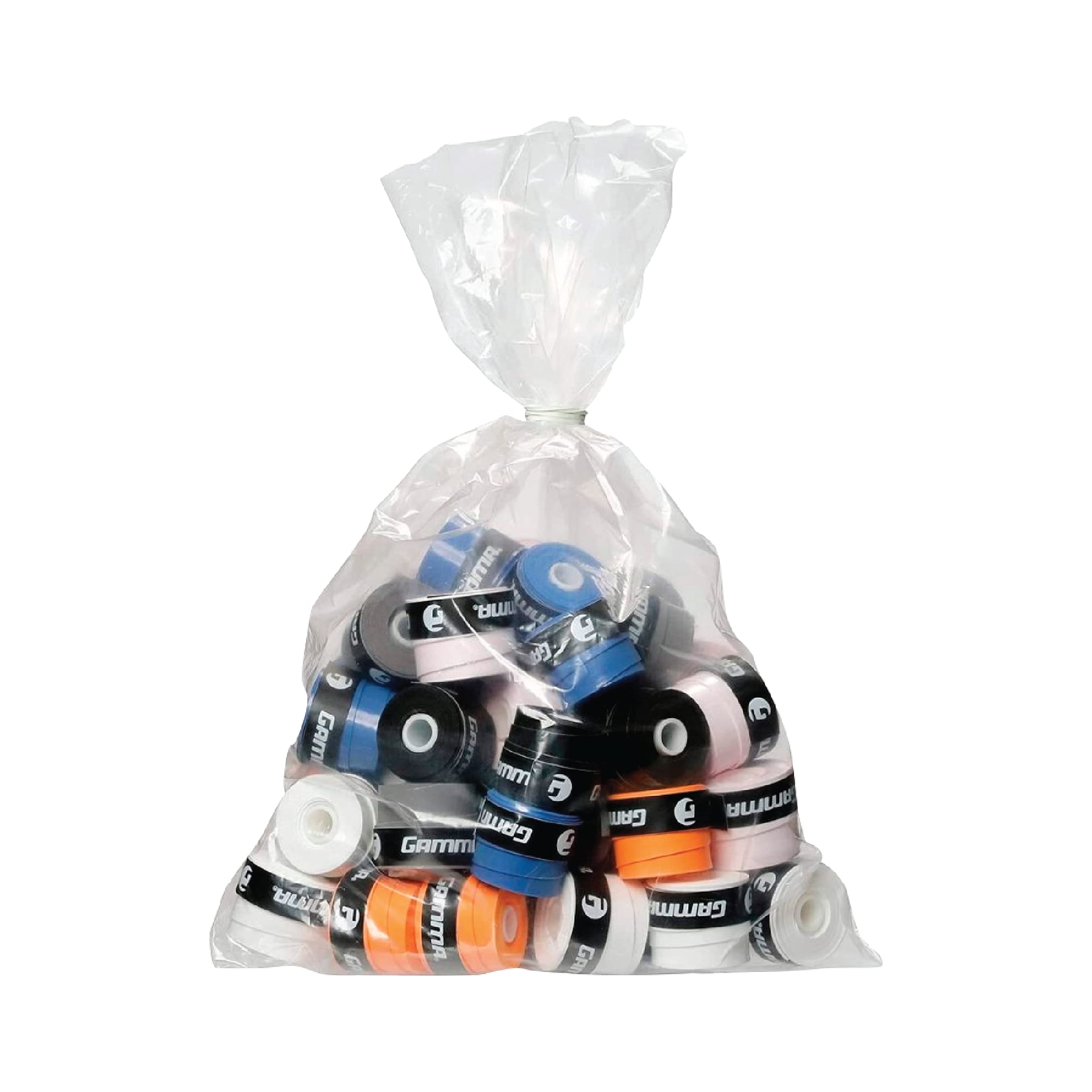 Gamma Supreme Bulk Overgrip/60 Grip Refill Bag, Assorted