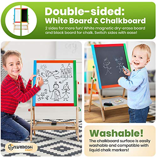 1 YARMOSHI+Adjustable+Blackboard+Magnetic+Learning