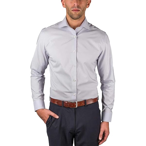 perry ellis slim fit non iron tech dress shirt Slim Fit Non-Iron Solid Dress Shirt Perry Ellis