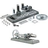 DjuiinoStar Hot Air Stirling Engine Assembly Kit: Spend 30 Minutes to Build Your Own Stirling Engine