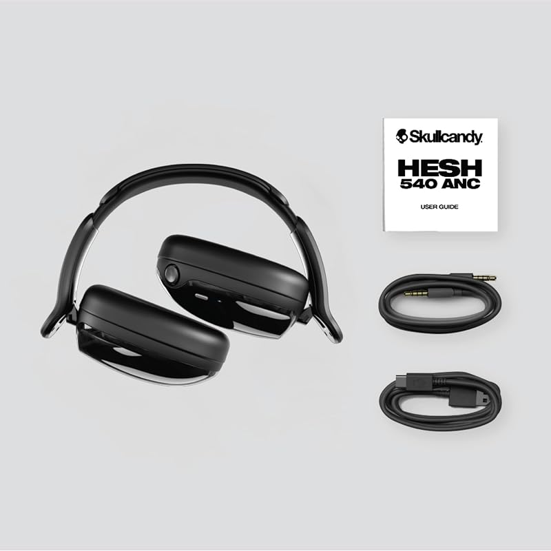 HESH 540 ANC Wireless Headphones True Black