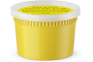 Plant Guru Raw African Shea Butter 16 oz. 100% Pure Natural Unrefined YELLOW - Ideal Moisturizer For Dry Skin, Body, Face And Hair Growth. Great For DIY Soap and Lip Balm Making.