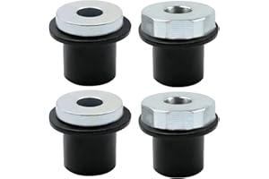 Newnessai 52106728AC 4 Pcs Steering Rack and Pinion Mount Bushing Kit, Replacement for Dodge for Ram 1500 2002-2012, Ram 1500