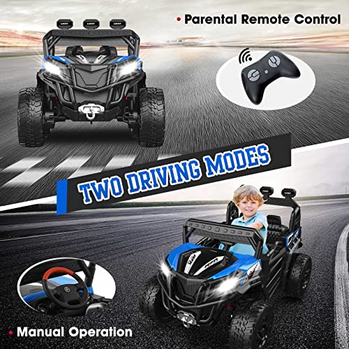 Ride On Car, ANPABO 12V Ride On Truck with Remote Control, OffRoad UTV