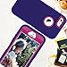 iPhone 5S Case,iPhone SE Case,Fogeek Heavy Duty PC and TPU Combo Protective Defender Body Armor Case for iPhone 5S,iPhone SE and iPhone 5 with Finger Print Function(Purple)