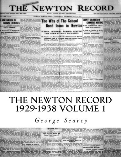 The Newton Record 1929-1938 (Volume 1)