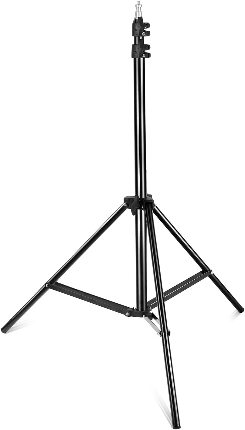 Neewer 2 Pieces Bi-color 660 LED Video Light and Stand Kit Includes:(2)3200-5600K CRI 96+ Dimmable Light with U Bracket and Barndoor and (2)75 inches Light Stand for Studio Photography, Video Shooting : Camera & Photo