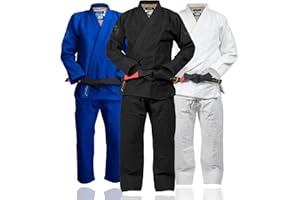 Gold BJJ Valiant Gi - Heavyweight 550gsm Pearl Weave Jiu Jitsu Uniform - IBJJF Legal
