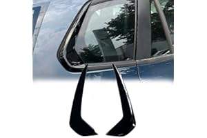 AUPSPUD 1Pair Glossy Black Rear Window Trim Molding Cover Trim for Mazda CX-50 2023-2024