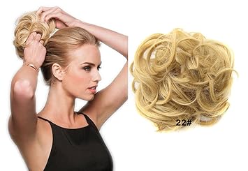 Showpower Hair Extensions Curly Or Messy Drawstring Updo Bun Add