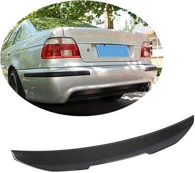 Amazon Com Mcarcar Kit Trunk Spoiler Fits Bmw 5 Series 9 Sedan 1996 03 Factory Outlet 5i 523i 525i 528i 530i 535i 540i 4door Carbon Fiber Cf Rear Boot Lid Highkick Wing Lip Automotive