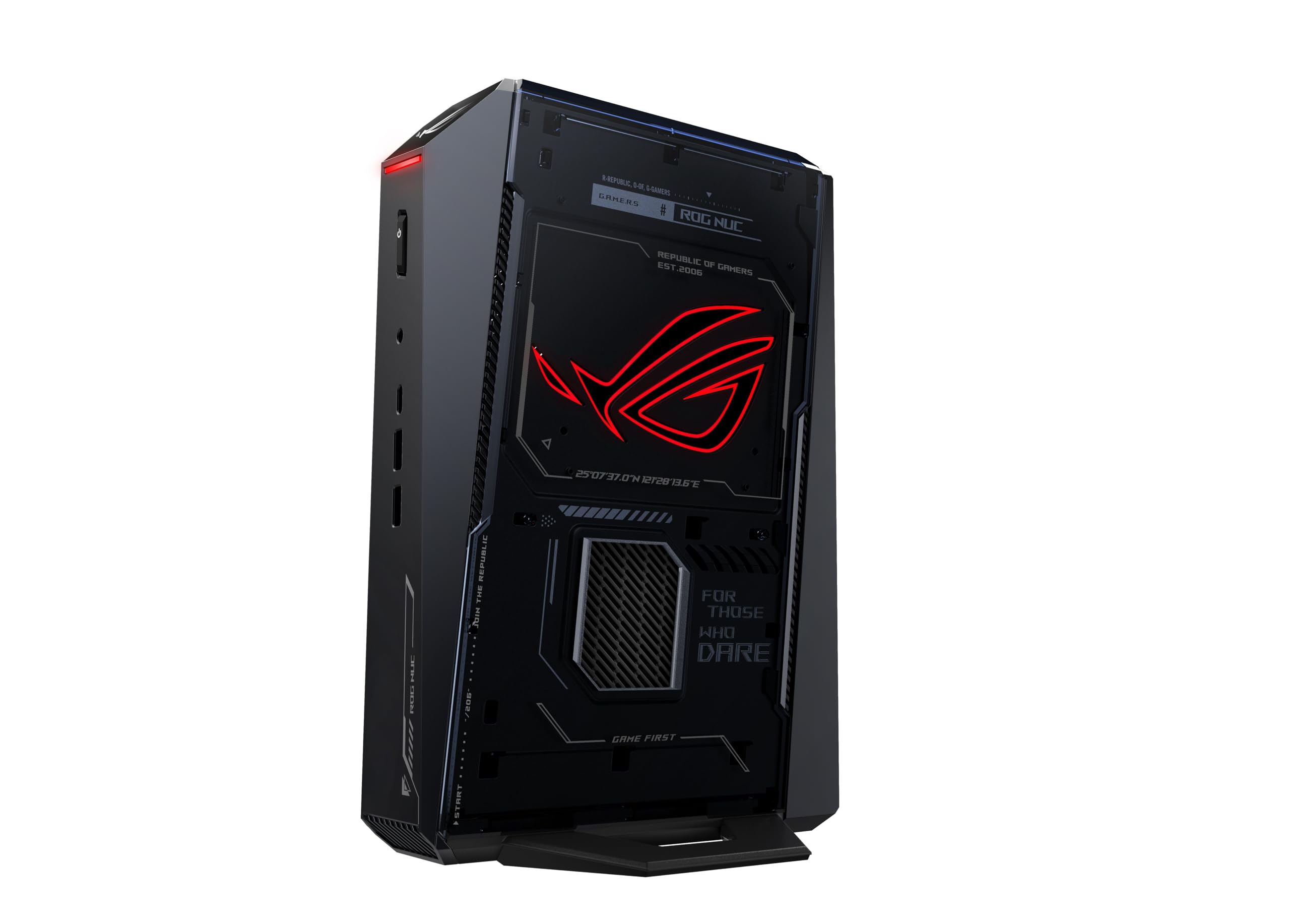 ASUS NUC 15 ROG, Gaming Intel Core U9 275HX, RAM 96 GB DDR5-6400, Nero