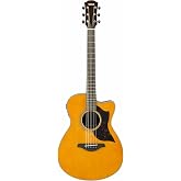 Yamaha A-Series AC1R Acoustic-Electric Guitar, Vintage Natural