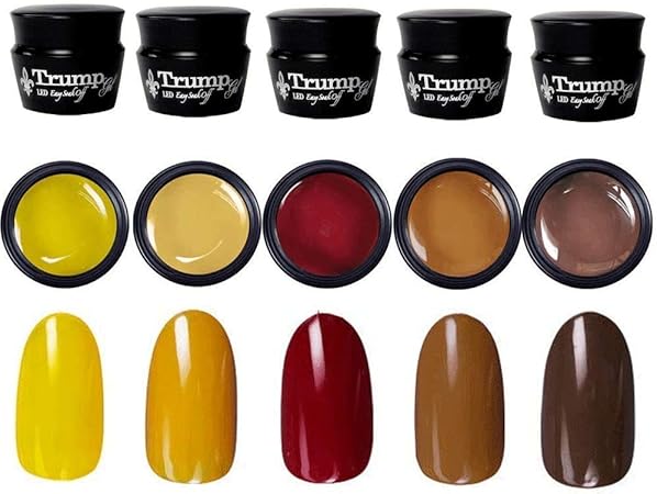 Amazon 送料無料 日本製 Trump Gel トランプジェル べっ甲カラー ブラウン系 選べる カラージェル 5個セット べっ甲ネイル ベージュ ブラウン マスタード カラー トランプジェル ジェルネイル 通販