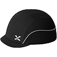 Lightweight Safety Bump Cap - Breathable Baseball Style Protective Hat with Reflective Stripes