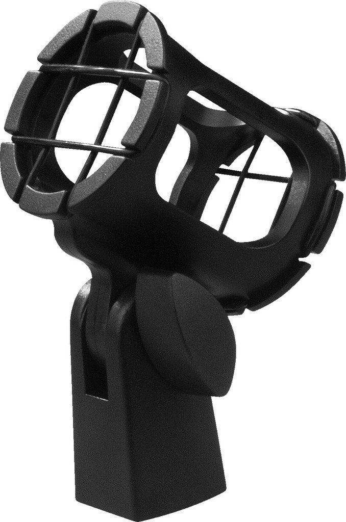 JTS MH 22 mic stand holder, black, 16 mm