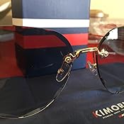 Occhiali Da Sole Rettangolari Unisex Kimorn - Stile Vintage Anni 90 Con Protezione UV400 | Modello K1200