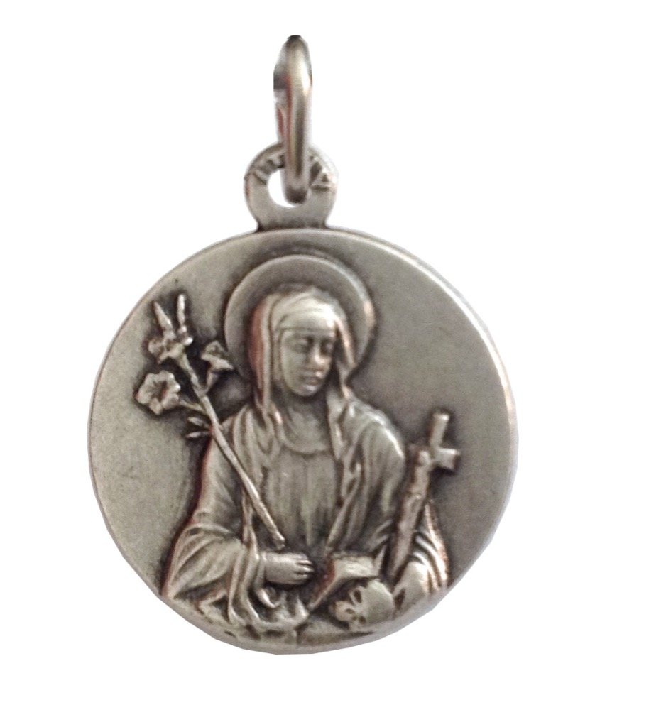 I G J Saint Catherine from Siena Medal - The Patron Saints Medals …