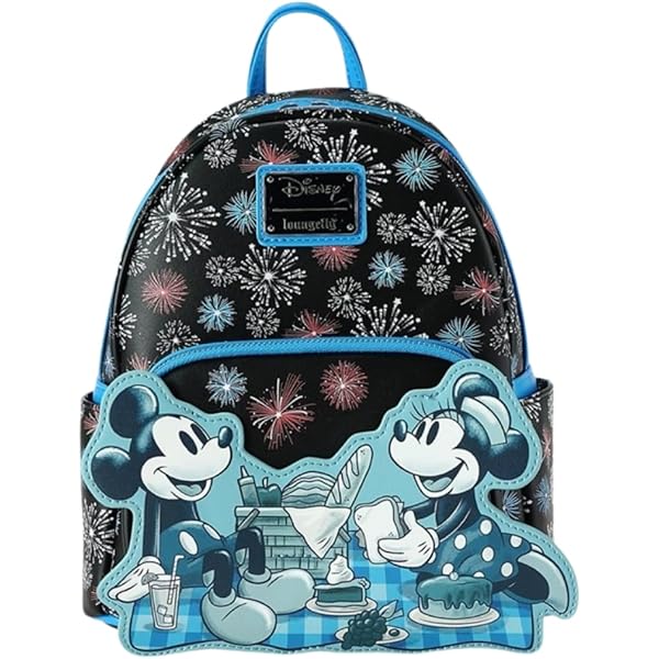 Amazon.com | Loungefly Disney Mickey & Minnie Springtime Car