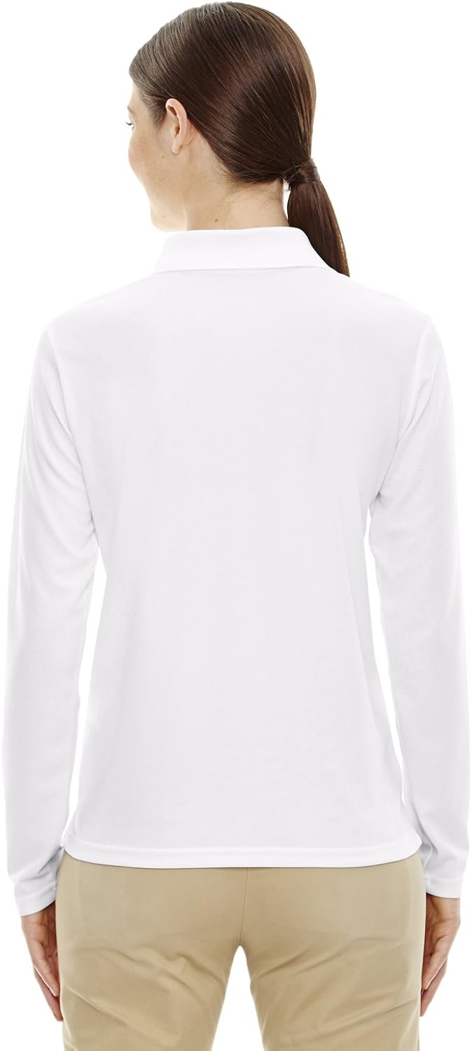 Ash City Core 365 78192 - Pinnacle CORE 365TM Ladies' Performance Long Sleeve Pique Polos at  Women’s Clothing store