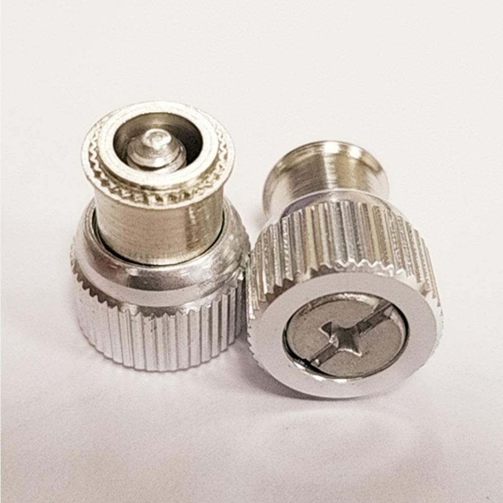 Captive Panel Screw,Retractable Pressin Style,Phillips/Slot