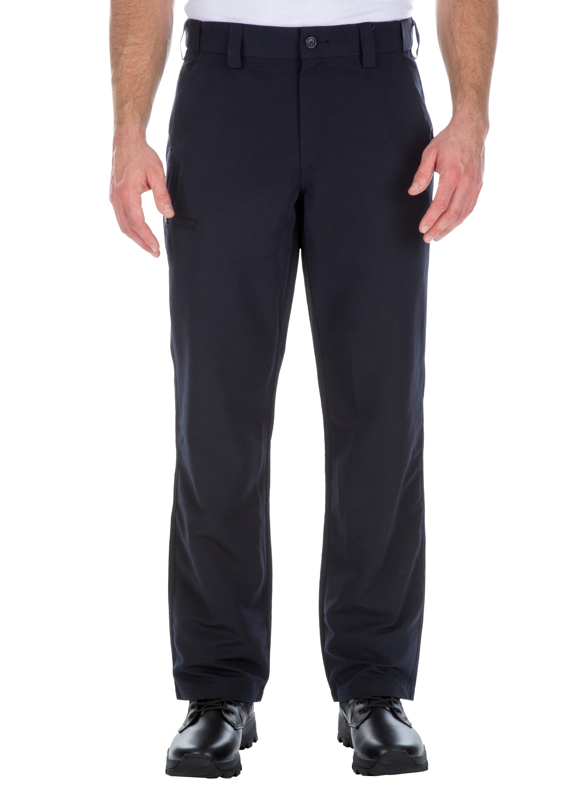 Photo 1 of 5.11 Tactical Men's Fast-Tac Urban Pants, Regular Fit, Professional Ripstop Work Pant, Lightweight & Water Resistant, Style 74461ABR, Dark Navy, 40W x 30L