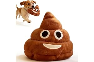 Farting Dog Toy, Funny Talking Poop Plush Toy, Perfect for Pets, Pranks, Gag Gifts, and Fun Decor for Home, Office & Parties