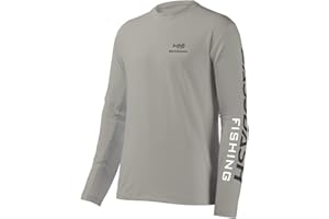 Bassdash Fishing T Shirts for Men UV Sun Protection UPF 50+ Long Sleeve Tee T-Shirt