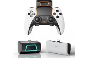 JOYTORN Rechargeable Battery Pack Compatible with PS5 Dualsense/Edge Controller,Play and Charge Kit for PlayStation 5 Controller,2000mAh with LED Indicator,USB Type-C Charging Cable