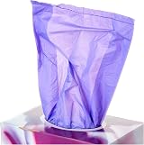 Polylina Pop-Ins Sanitary Disposal Bags 50 Purple Recycled UK Leak Proof Strong view 2