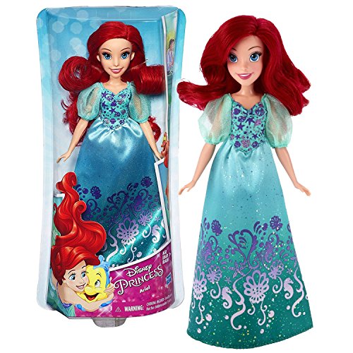 Hasbro Year 2015 Disney Princess Royal Shimmer Series 12 Inch Doll Set - ARIEL