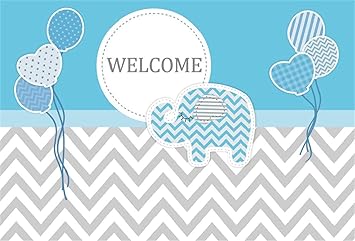 Amazon Com Laeacco 5x3ft Boy Baby Shower Backdrop Vinyl Cute Blue Chevron Stripes Calf Elephant Balloons Blue Grey Chevron Stripes Background Baby Baptism Party Banner Childish Design Child Baby Shoot Camera laeacco 5x3ft boy baby shower backdrop vinyl cute blue chevron stripes calf elephant balloons blue grey chevron stripes background baby baptism party