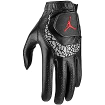 メンズウェア Jordan Tour Glove Regular Left ML Nike Men's Jordan Tour Golf Glove - M/L White/Black LH (RH