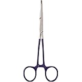Prestige Medical Colormate Stainless Steel Kelly Forceps, Purple