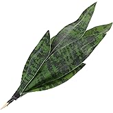 Beavorty Artificial Sansevieria Plants Fake Snake Plant Faux Tropical Greenery Leaves Stem for Home Office Store Garden Decor Green2 32.5X13X10CM