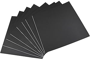 VUAOHIY Foam Sheets with Adhesive Backing Foam Padding Neoprene Rubber Mat Closed Cell Sheet Anti-Slip Insulation Rubber Anti Vibration Square Pad (12" x 12" x 1/8", 8 Pcs)