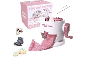 DHZSTIA Knitting Machine 22 Needles, Board Rotating Double Weaving Machine kit for Dults or Kids Scarf Hat Sock, Weaving Round Knitting Machines, 22J1