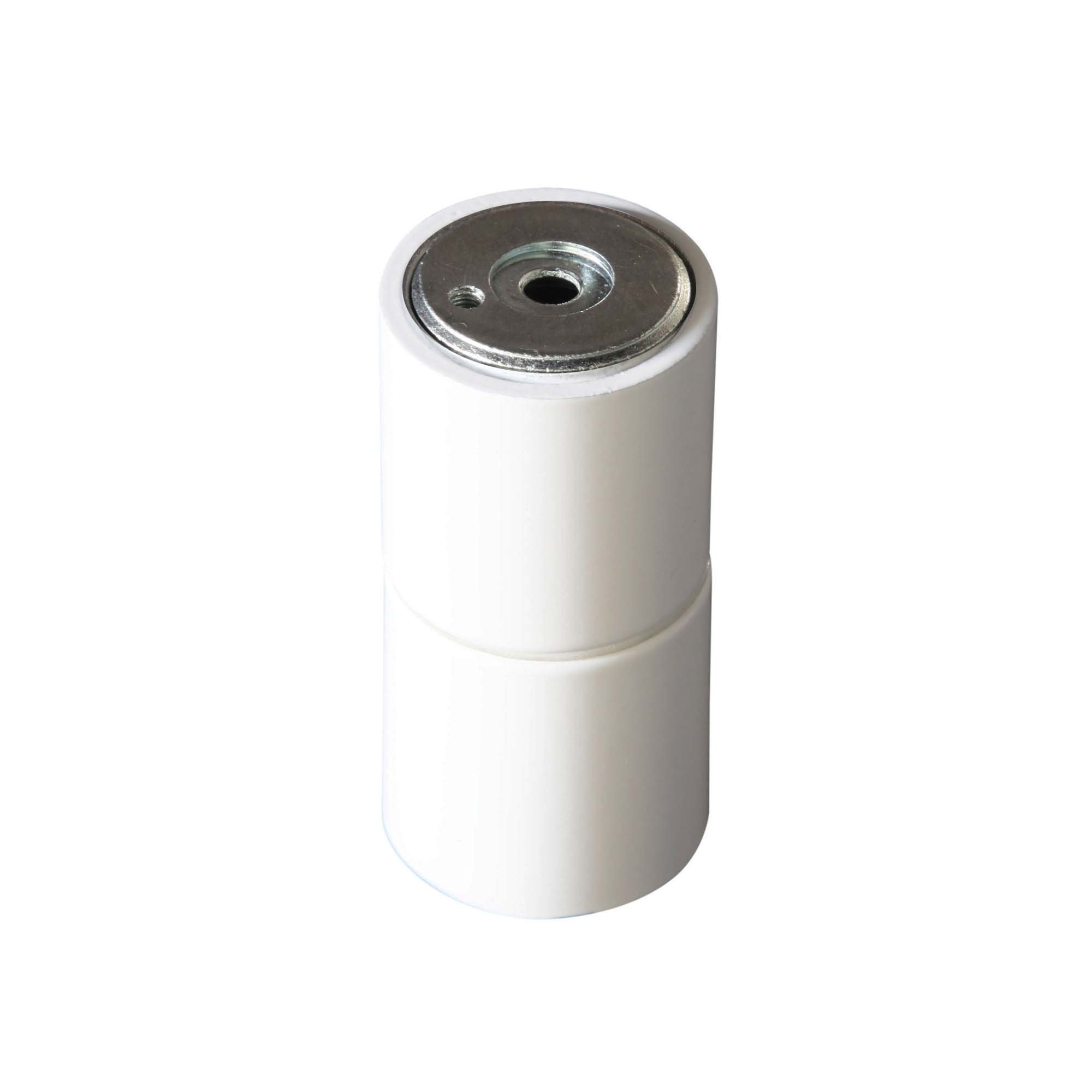 Bifold Door Magnet/Catch 65mm White