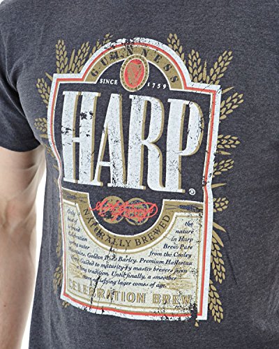 Harp Distressed Label Tee (X-Large)