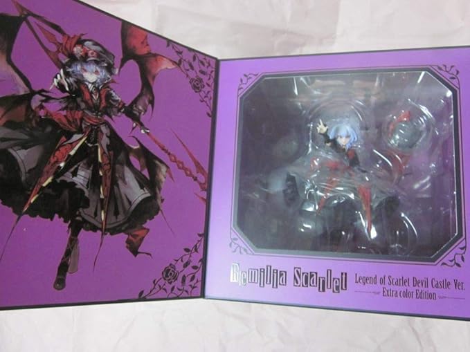 Amazon キューズq 東方project レミリアスカーレット 紅魔城伝説版 イベント限定エクストラカラー フィギュア フィギュア ドール 通販